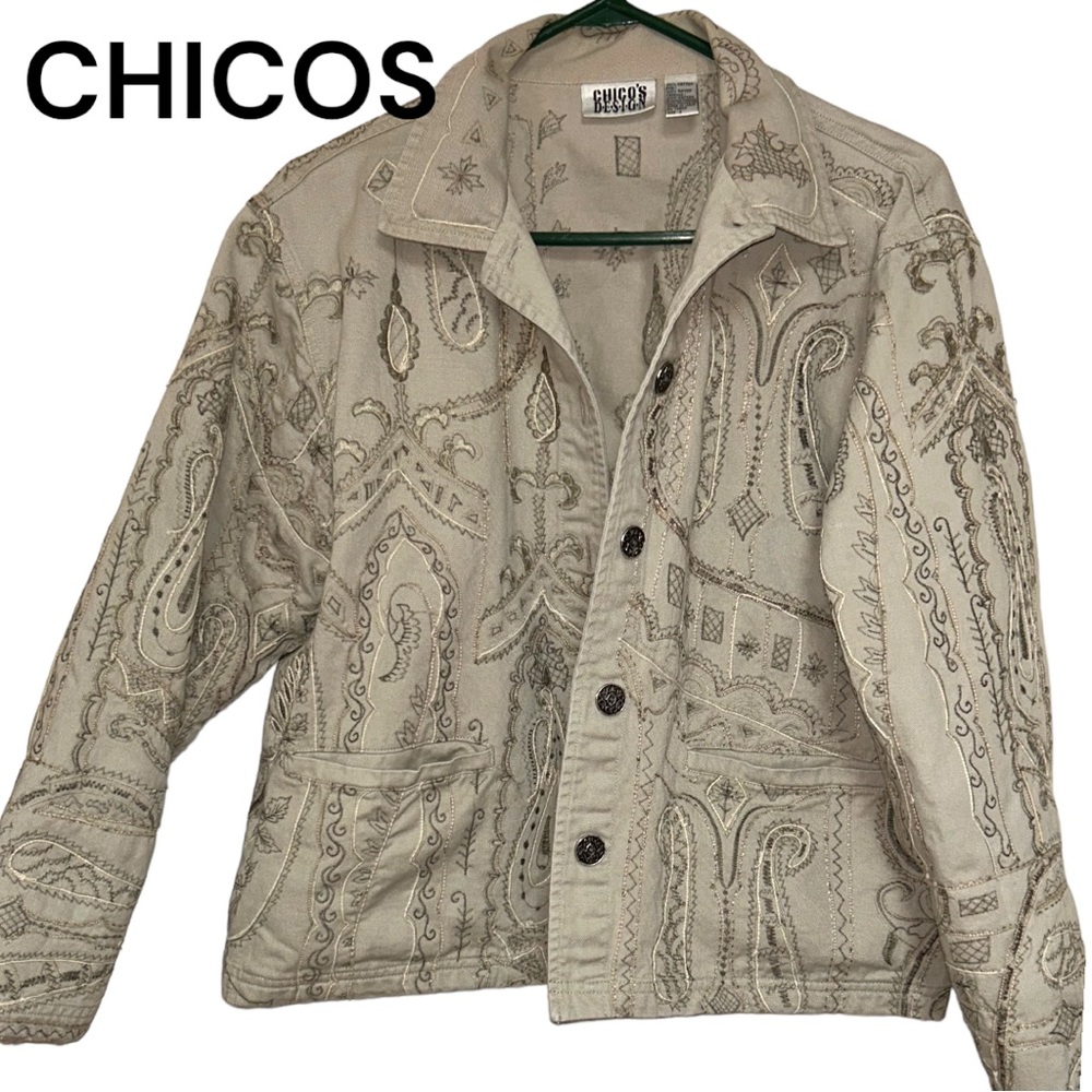 Embroidered denim Jacket